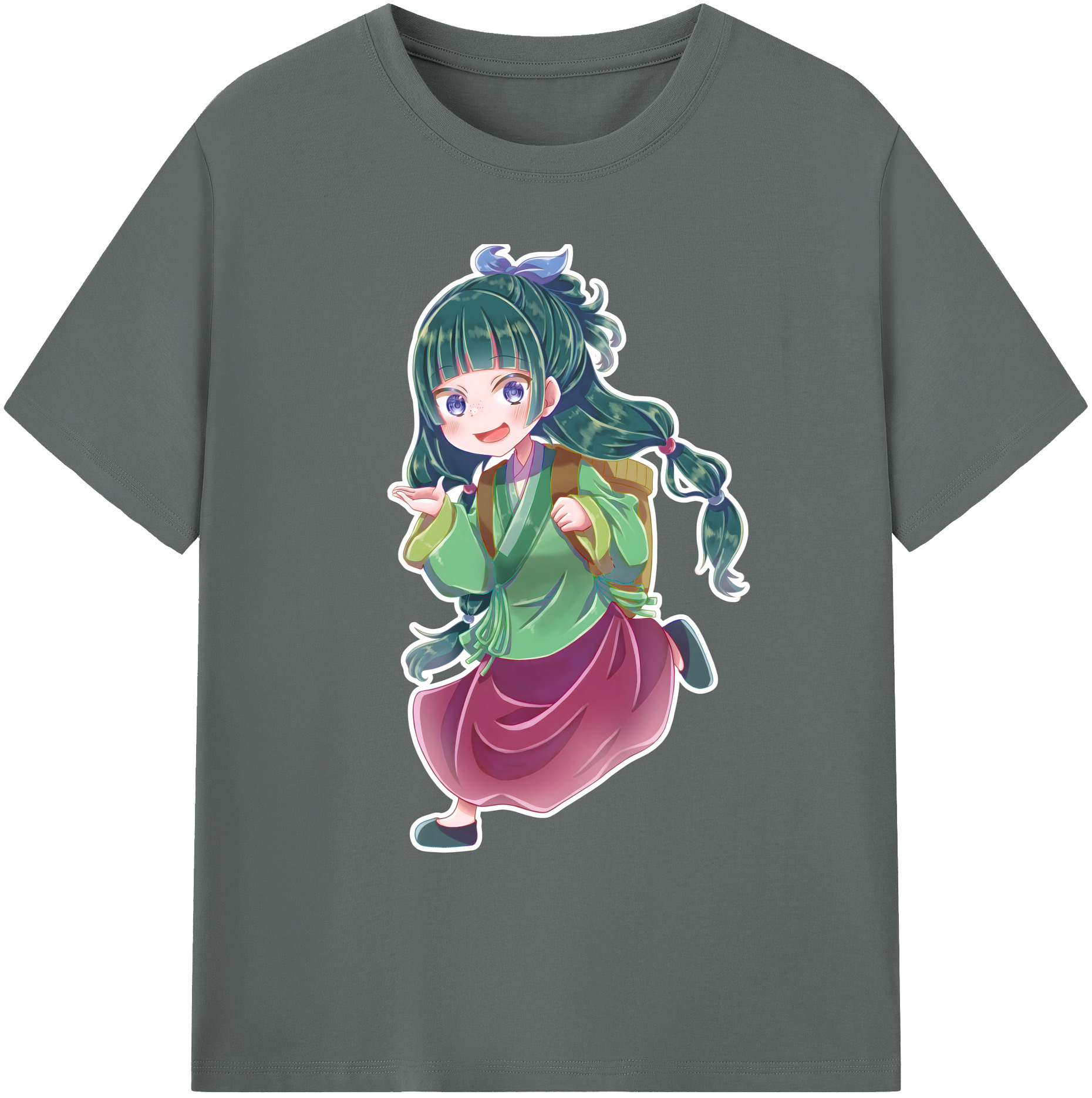 （画像用） 薬屋のひとりごと The Apothecary Diaries 綿100％ メンズ半袖Tシャツ｜肌触りやわらか＆通気性
